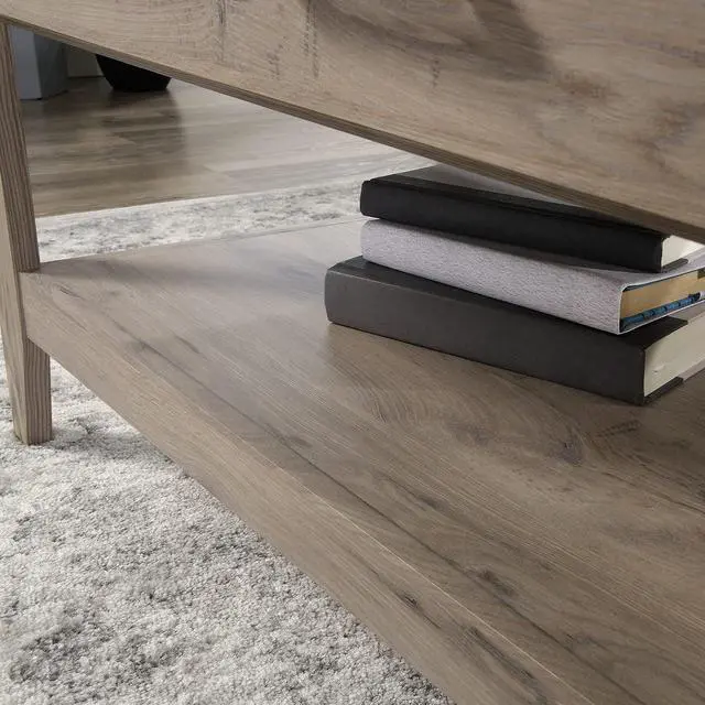 Alt view image 5 of 7 - Sauder Summit Station Laurel Oak Lift-Top Coffee Table, Laurel Oak Finish
