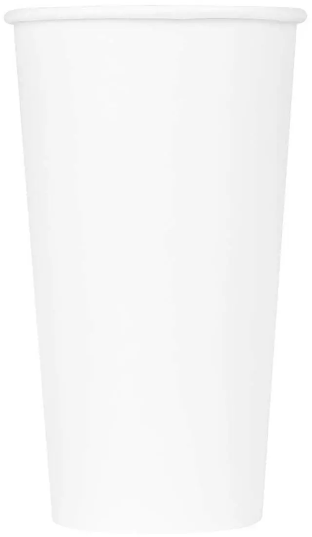 Alt view image 4 of 7 - Karat 20 oz Paper Hot Coffee Cups [600 ct] White Disposable Cup for Hot/ Cold Drinks and Beverages, 90mm (C-K520W)