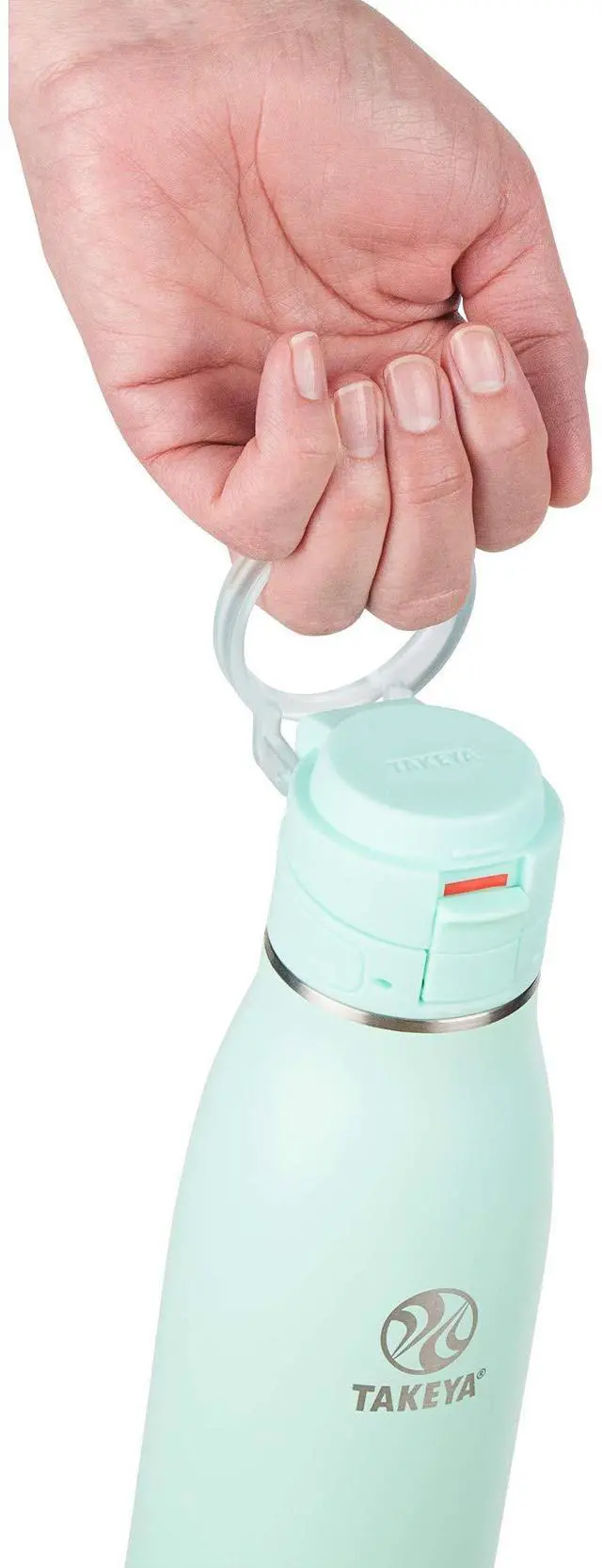 Alt view image 4 of 6 - Takeya Traveler Insulated Travel Mug, Leak Proof Lid, 17 Ounce, Aqua