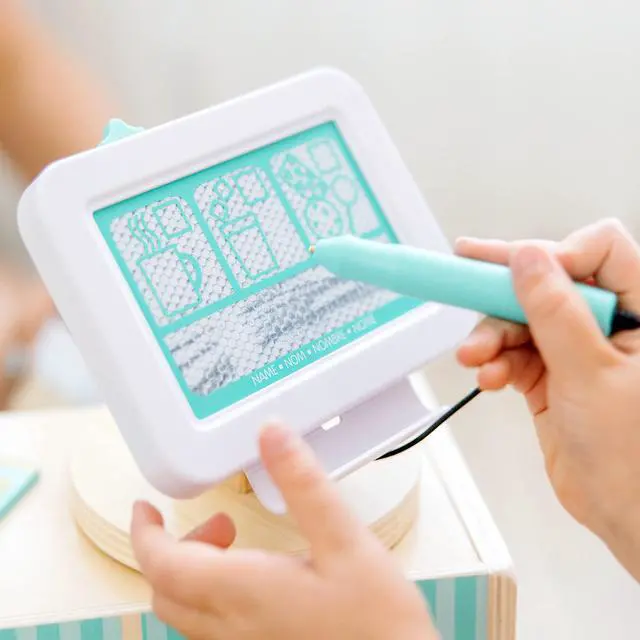 Alt view image 5 of 7 - Melissa & Doug Wooden Café Barista Coffee Shop (35 Pieces) - FSC Certified