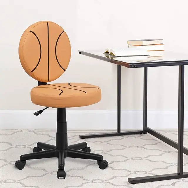 Alt view image 20 of 20 - Basketball Swivel Task Office Chair