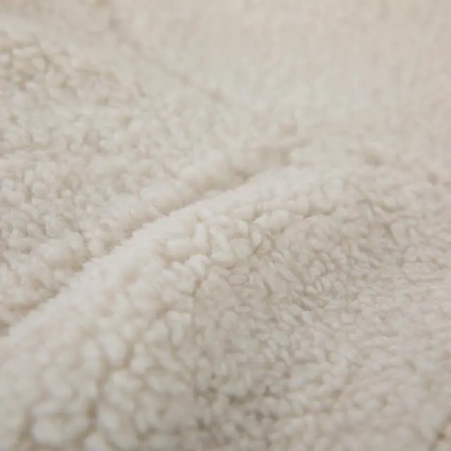 Alt view image 14 of 14 - Flash Furniture Duncan Sherpa Refillable Bean Bag Chair Natural (DGBEANLGSHRPNAT)