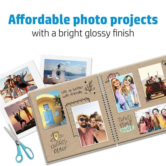 Alt view image 4 of 7 - Everyday Photo Paper, Glossy, 8.5x11 in, 50 sheets (Q8723A)