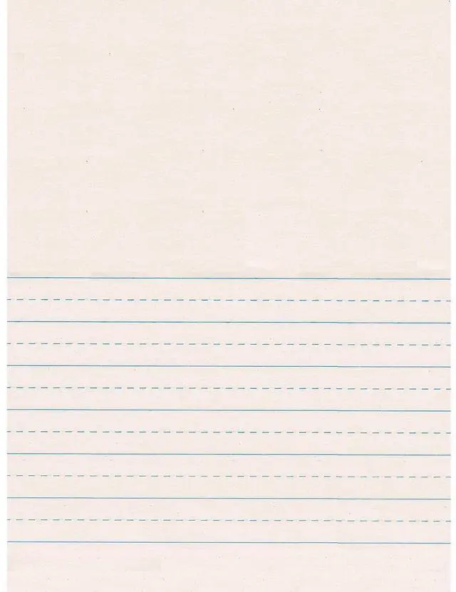 Alt view image 2 of 2 - Pacon Newsprint Handwriting Paper, 500 Sheets/Pack, 2 Packs (PAC2650-2)