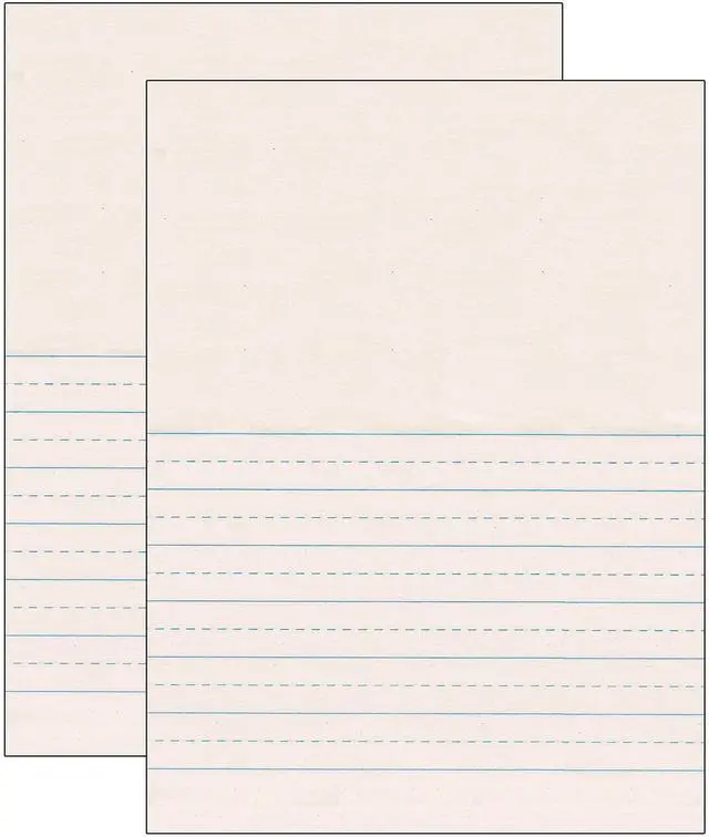 Main image of Pacon Newsprint Handwriting Paper, 500 Sheets/Pack, 2 Packs (PAC2650-2)