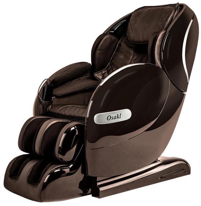 Alt view image 6 of 12 - Osaki OS Monarch 3D Massage Chair, L Track Massage Chair, Full Body Air Massage, Zero Gravity Recliner with Space Saving Design, Bluetooth Speakers, Heat Therapy, and Foot Rollers