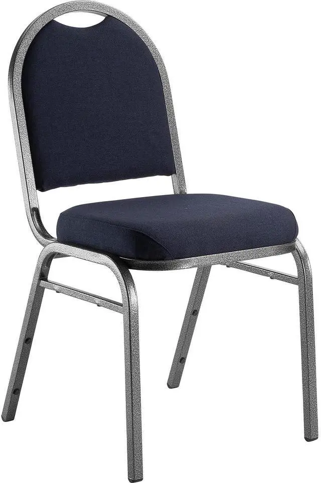 Alt view image 2 of 2 - National Public Seating, 9200 Series Fabric Stack Chair, Primary Color Blue, Included (qty.) 1, Seating Type Dining Chair, Model# 9254-SV
