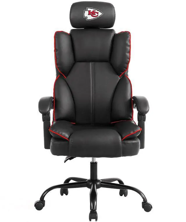 Alt view image 2 of 6 - Imperial Black Kansas City Chiefs Champ Chair