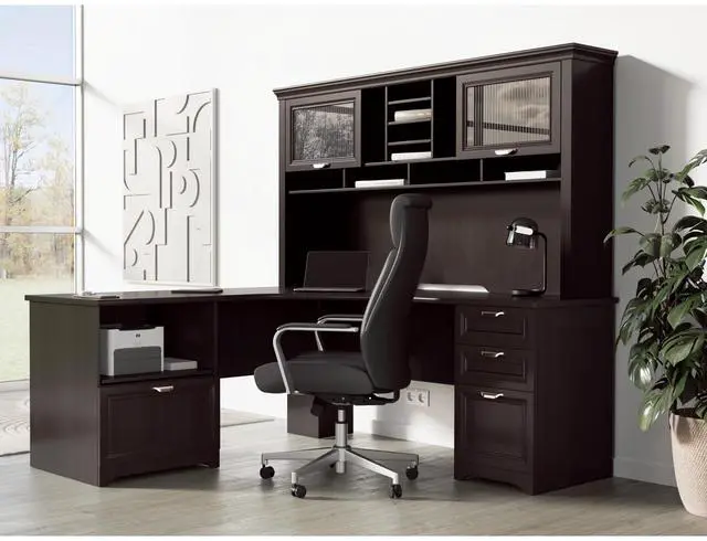 Alt view image 4 of 7 - ® Modern Comfort Modee Vegan Leather High-Back Executive Office Chair, Black/Chrome, BIFMA Compliant