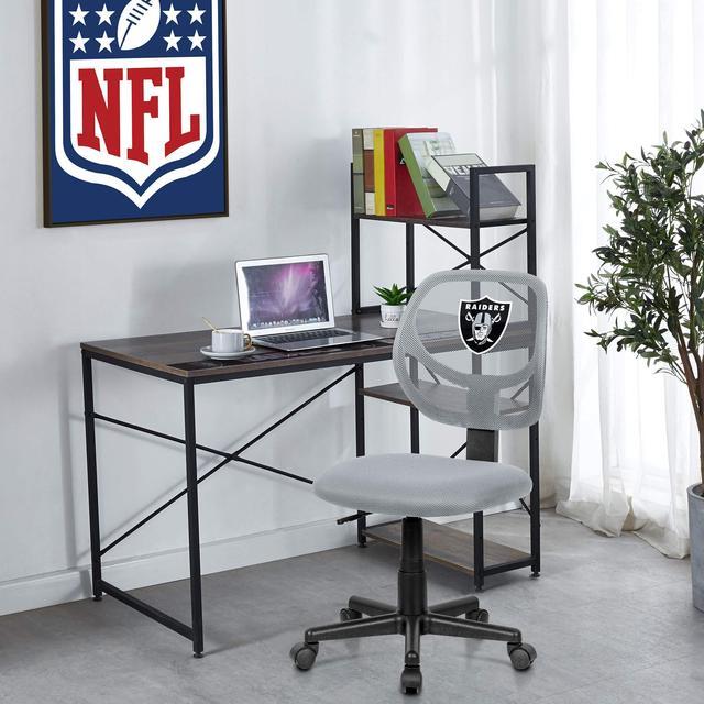 Alt view image 3 of 3 - Imperial Officially Licensed NFL Las Vegas Raiders Student Task Chair- Armless Design