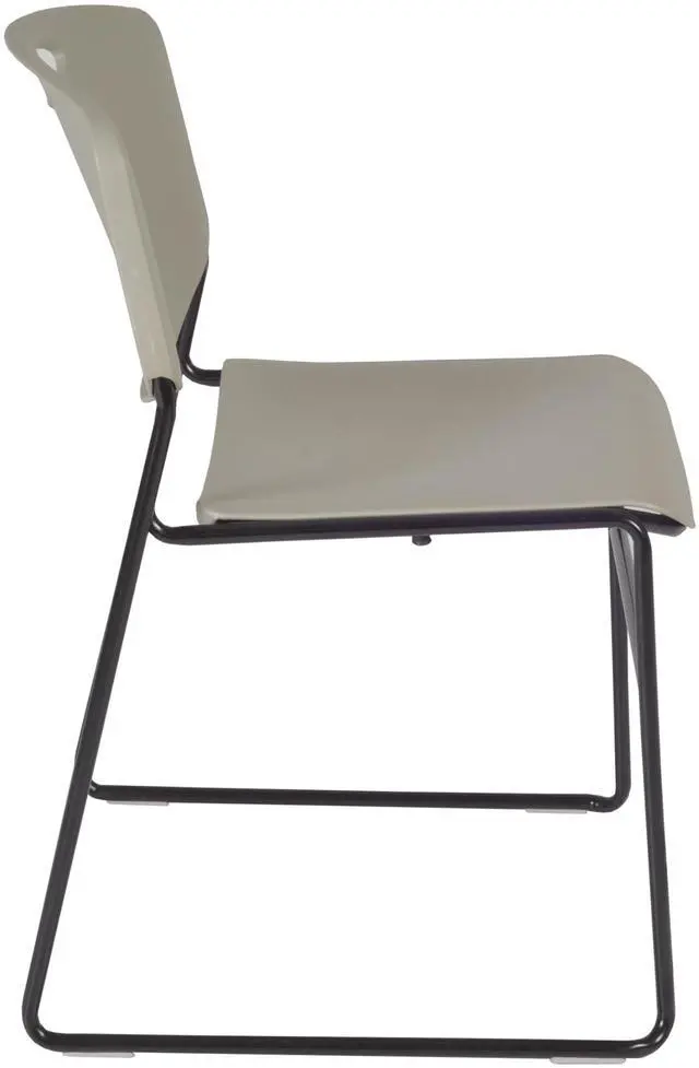 Alt view image 6 of 7 - Regency Zeng Stack Chairs (Set of 50), Grey