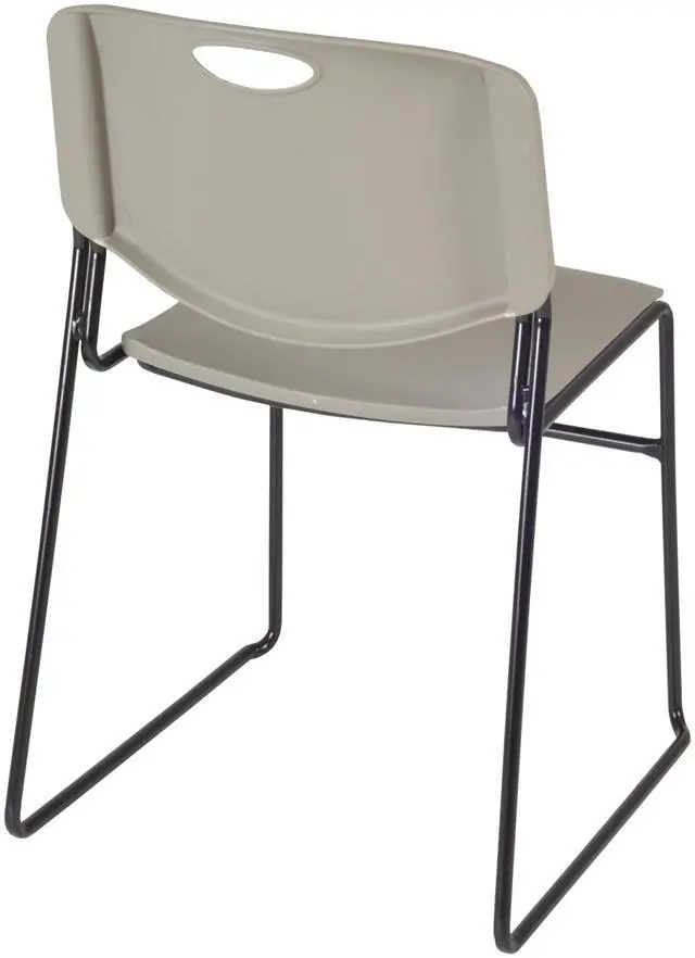 Alt view image 7 of 7 - Regency Zeng Stack Chairs (Set of 50), Grey