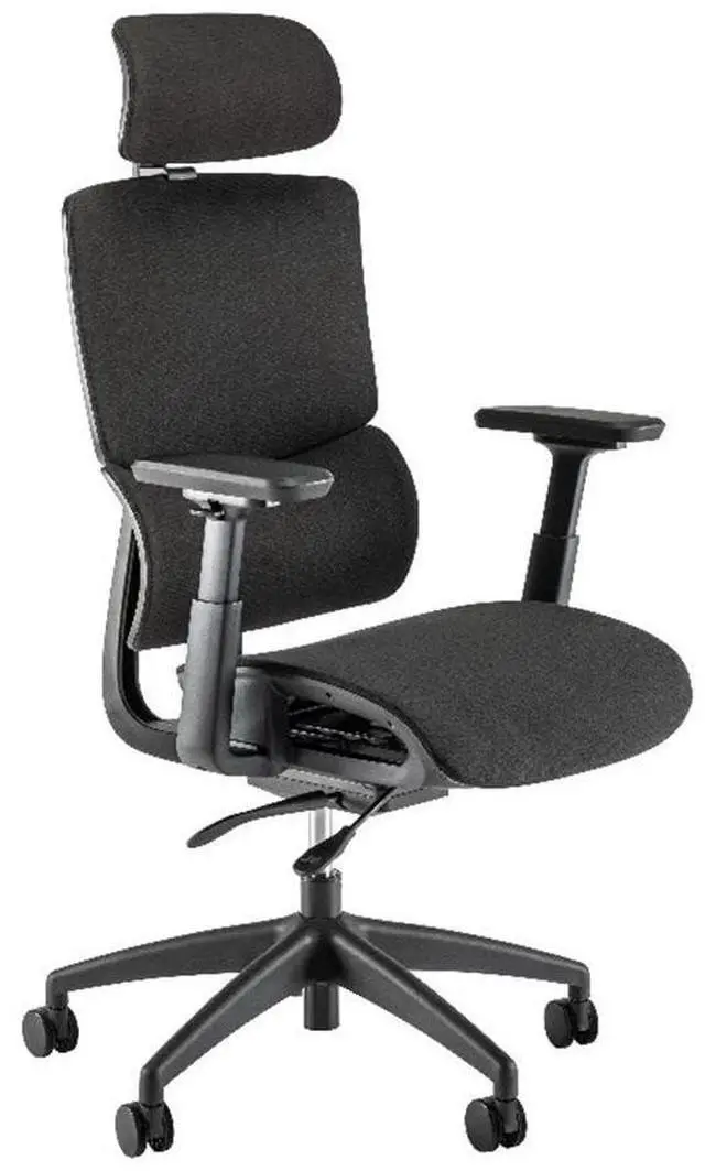 Alt view image 2 of 7 - Bush Business Furniture Align High Back Ergonomic Office Chair with Lumbar Support in Black Fabric, Adjustable Seating Solution for Home and Professional Workspace