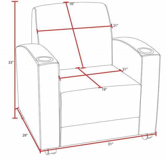 Alt view image 4 of 7 - Regency Nova Arm Chair with Sleek Black Vinyl Upholstery, Ergonomic and Durable Design, Comfortable Seating for Offices, Homes, Study Areas, Lounges, Classrooms, Waiting Rooms, or Conference Rooms