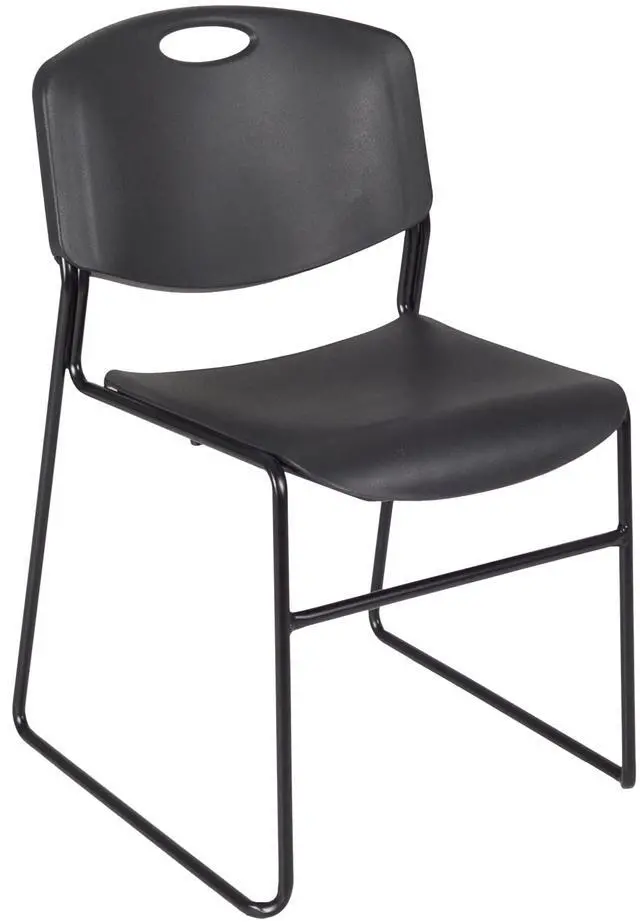 Alt view image 5 of 7 - Regency Zeng Stack Chairs (Set of 50), Black