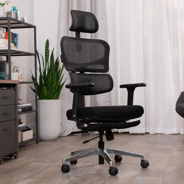 Main image of Vari ComfortFlex Office Chair - Ergonomic Chair with Dynamic Lumbar Support - Adjustable Headrest and Retractable Leg Rest - Fully Customizable for Home or Office