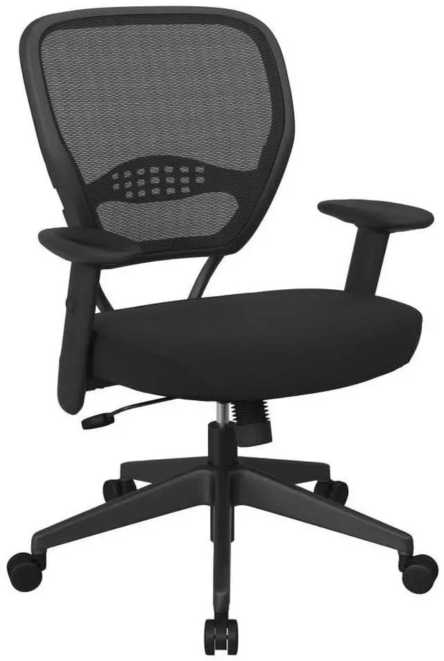 Alt view image 5 of 10 - OFFICE STAR 55-7N17-231 Desk Chair Desk Chair, Adjustable Arms, 19" to 23"