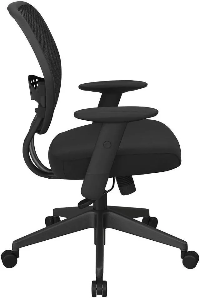 Alt view image 7 of 10 - OFFICE STAR 55-7N17-231 Desk Chair Desk Chair, Adjustable Arms, 19" to 23"