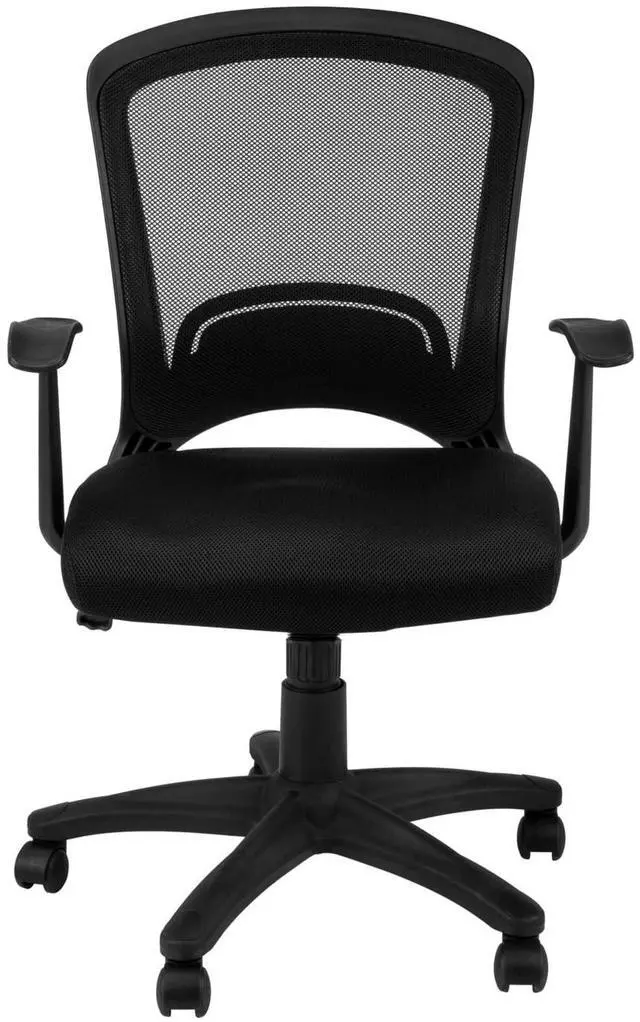 Alt view image 6 of 8 - Monarch Specialties Mesh Mid-Back/Multi-Position Office Chair, Black