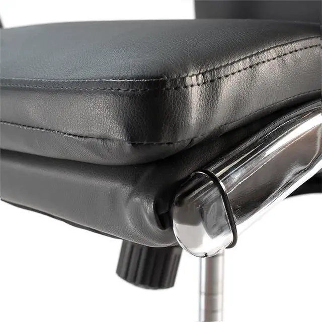 Alt view image 6 of 7 - Bush Business Furniture Modelo High Back Leather Executive Office Chair in Dark Gray
