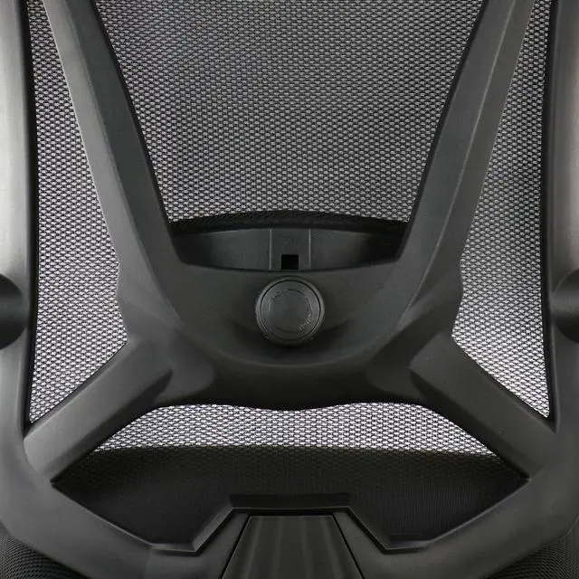 Alt view image 11 of 14 - Elama Full Back Mesh Adjustable Office Chair with Headrest in Black