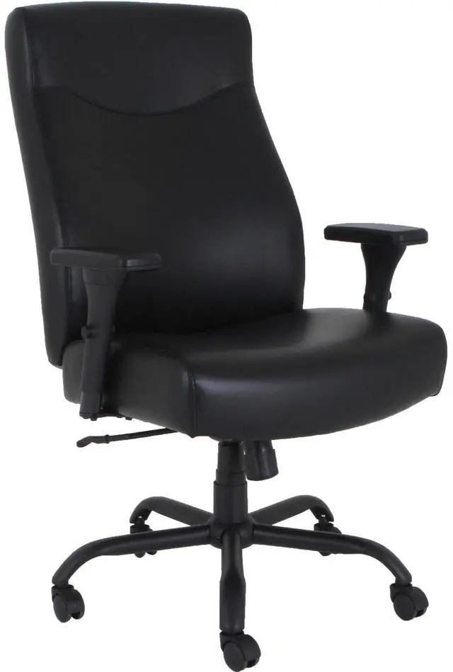 Alt view image 6 of 6 - Lorell 48846 Executive High-Back Big & Tall Chair