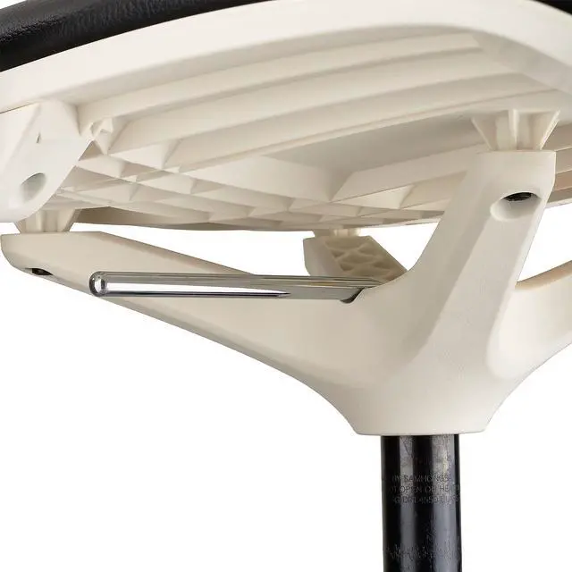 Alt view image 9 of 9 - Safco Shell Extended-Height Chair White