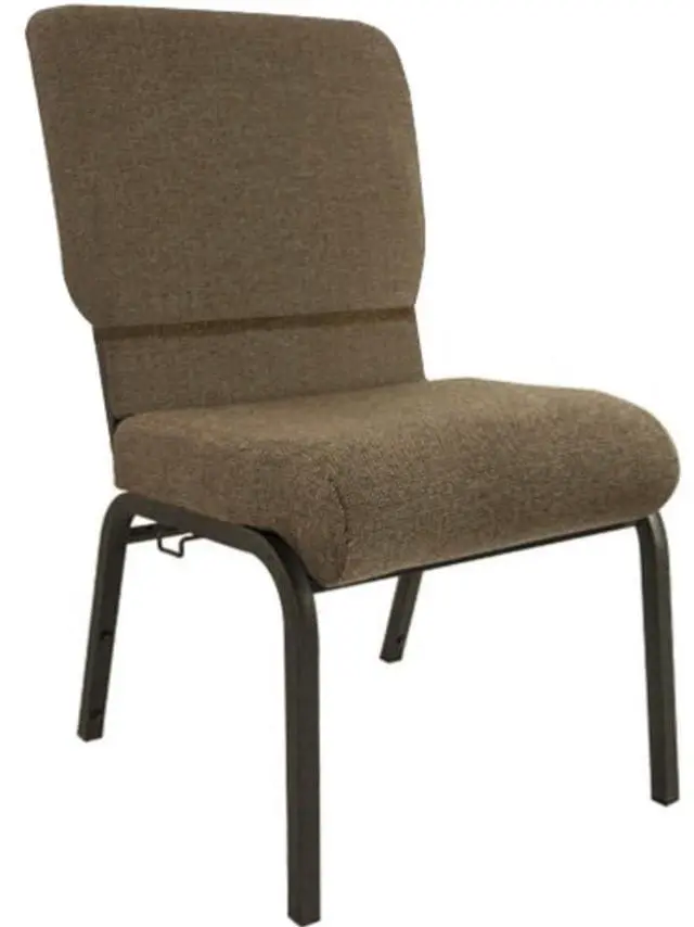 Alt view image 5 of 6 - Advantage Jute Church Chair 20.5 in. Wide