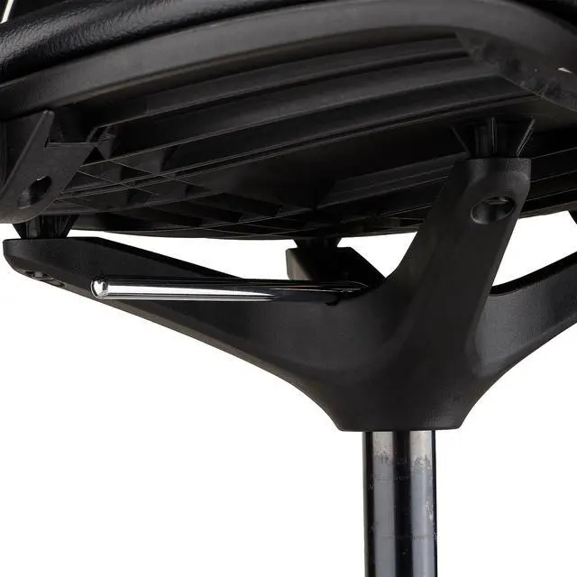 Alt view image 10 of 10 - Safco Shell Extended-Height Chair Black