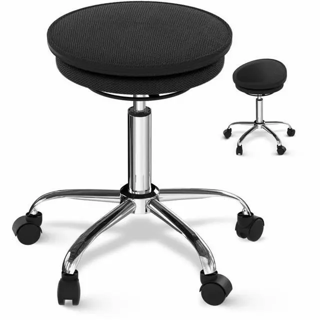 Main image of Uncaged Ergonomics Wobble Stool Air 25.5" Active Balance Stool Fabric Seat (WSA-b) WSA-B