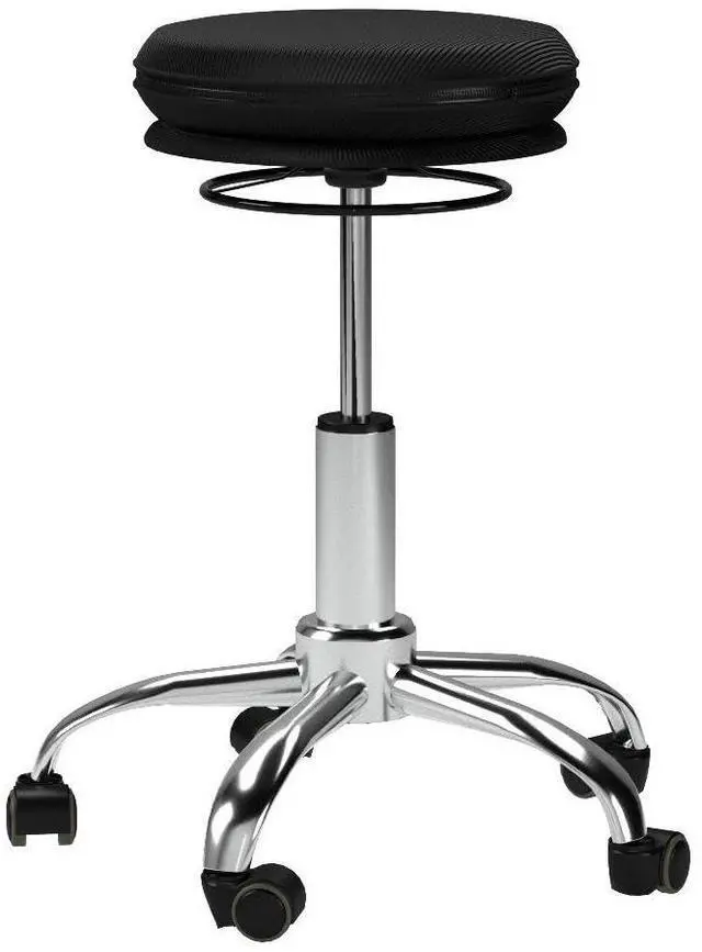 Alt view image 5 of 7 - Uncaged Ergonomics Wobble Stool Air 25.5" Active Balance Stool Fabric Seat (WSA-b) WSA-B