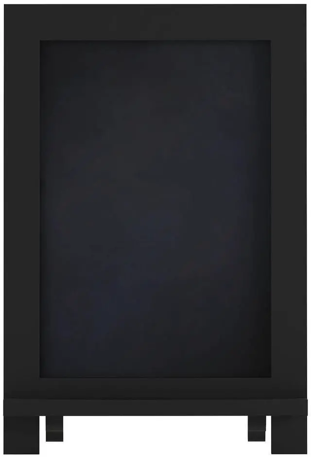 Alt view image 19 of 19 - Flash Furniture Canterbury Tabletop Magnetic Chalkboard Sign Black 12" x 17" (HFKHDGDIS722315)