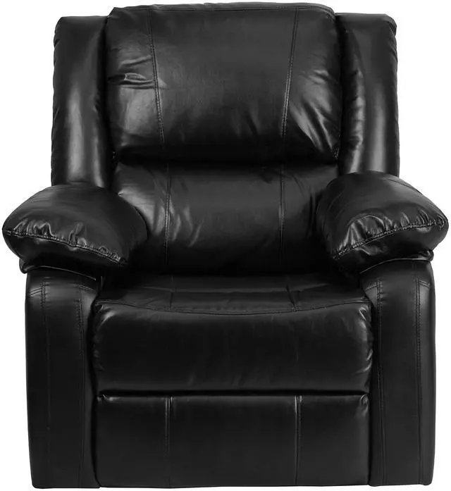 Alt view image 19 of 19 - Harmony Series Black Leather Recliner
