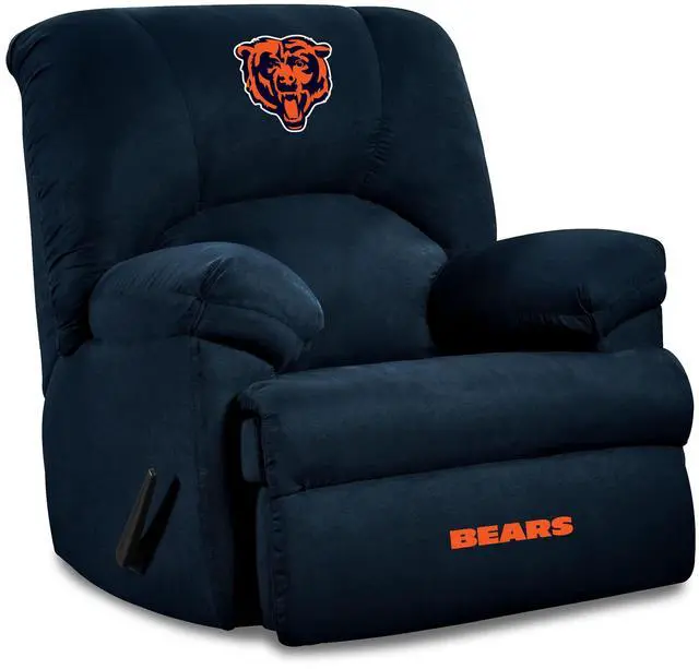 Alt view image 2 of 4 - Imperial Officially Licensed NFL Furniture: Chicago Bears GM Recliner
