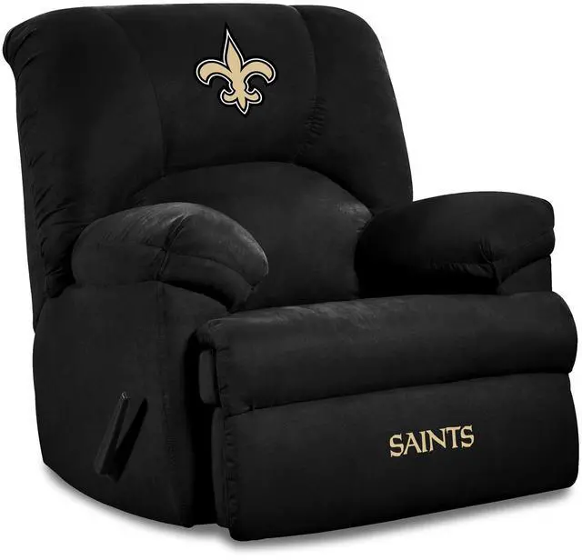 Alt view image 2 of 4 - Imperial Officially Licensed NFL Furniture: New Orleans Saints GM Recliner
