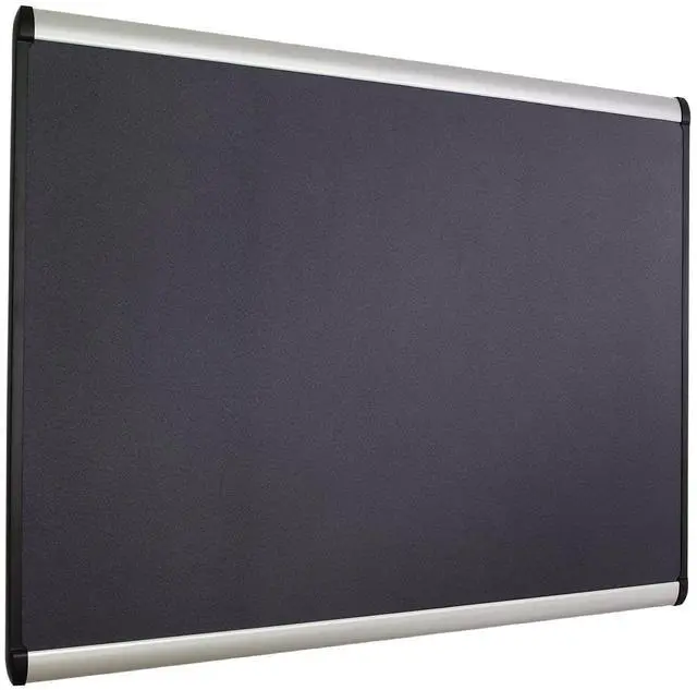 Alt view image 7 of 7 - Prestige Plus Magnetic Fabric Bulletin Board, 4 x 3 Feet, Aluminum Finish Frame (MB544A)