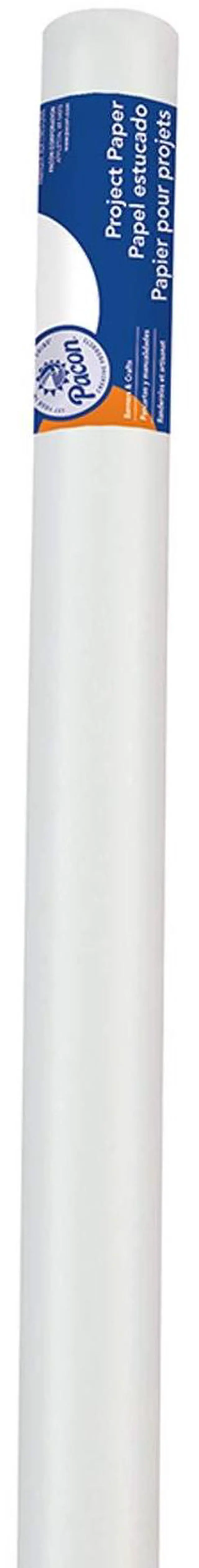 Alt view image 2 of 2 - Pacon Project Paper Roll, White, 24" x 30', 3 Rolls