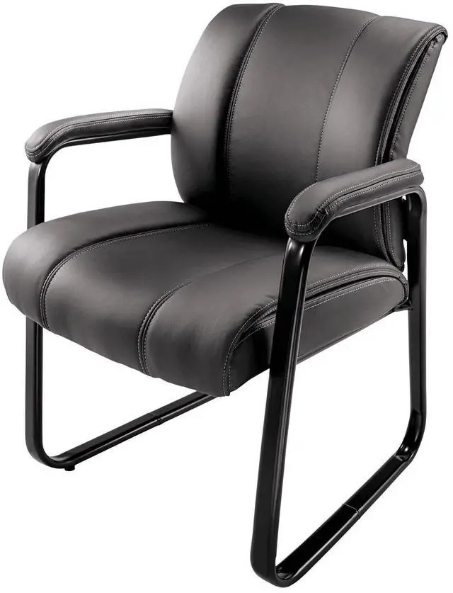 Alt view image 5 of 7 - Brenton Studio® Bellanca Guest Chair, Black