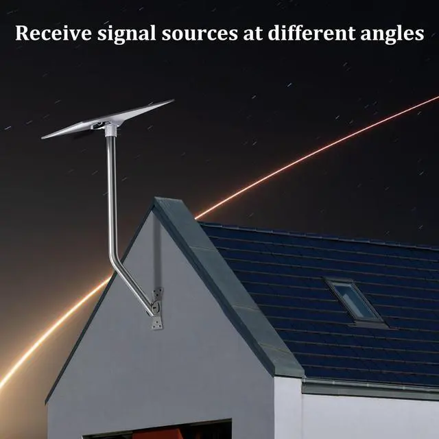 Alt view image 4 of 7 - Starlink Gen 3 Pipe Mount, HSTOP Pole Mount Adapter Mounting Kit for Starlink Gen 3 Long Pole Mount/Roof Mount,Starlink Gen 3 Mounting Kit Starlink Internet Satellite Kit Adapter