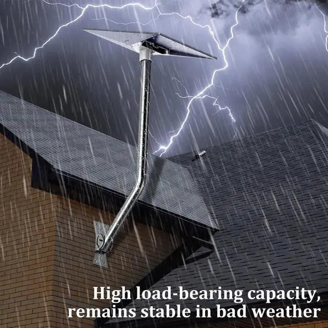 Alt view image 5 of 7 - Starlink Gen 3 Pipe Mount, HSTOP Pole Mount Adapter Mounting Kit for Starlink Gen 3 Long Pole Mount/Roof Mount,Starlink Gen 3 Mounting Kit Starlink Internet Satellite Kit Adapter