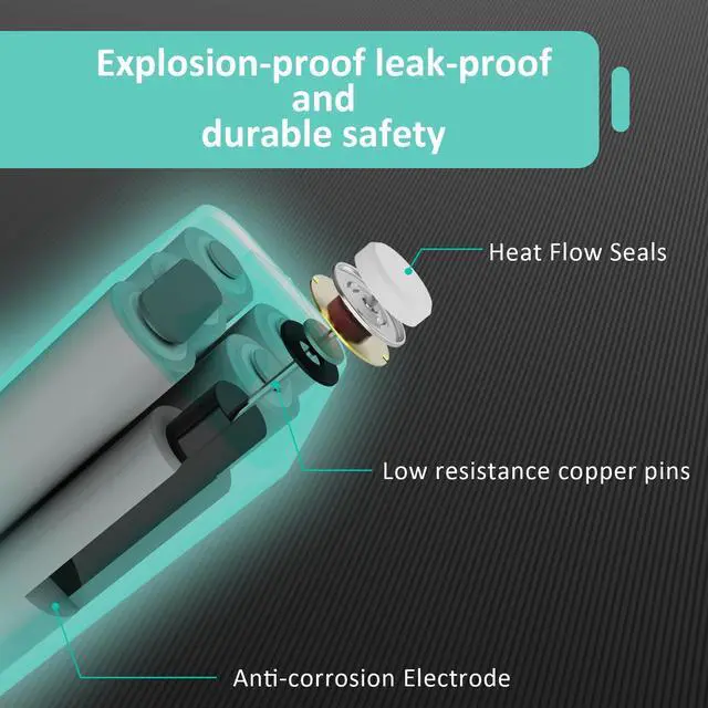Alt view image 6 of 7 - POWER FLASH Ultra Long Life Alkaline Combo AAA & AA Batteries, 36 Triple A and 24 Double A Batteries, 1.5V Batteries 10 Year Warranty