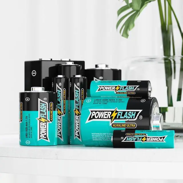 Alt view image 2 of 7 - POWER FLASH Alkaline Batteries 1.5V AA 72 value pack batteries