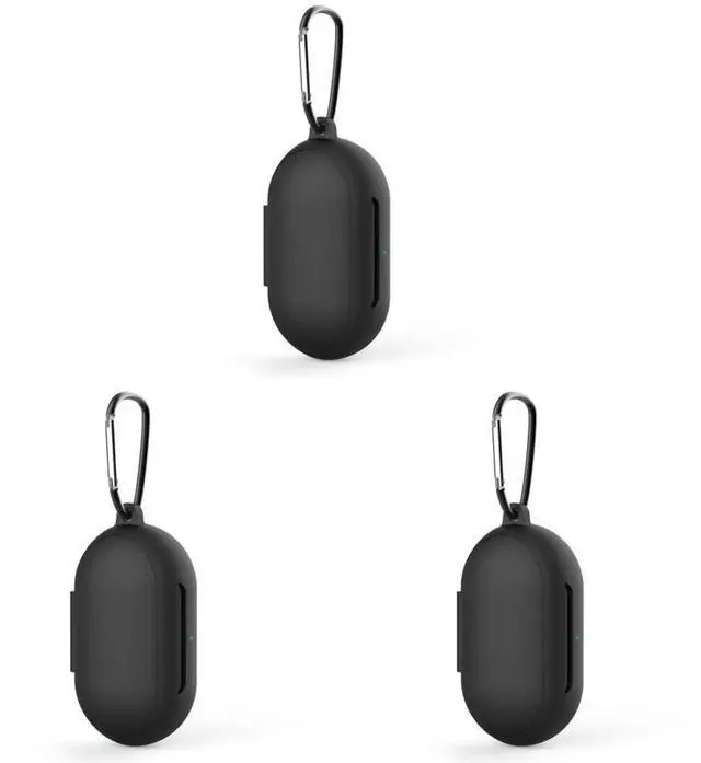 Main image of Silicone Protective Case with Keychain for  Buds+ (Black)