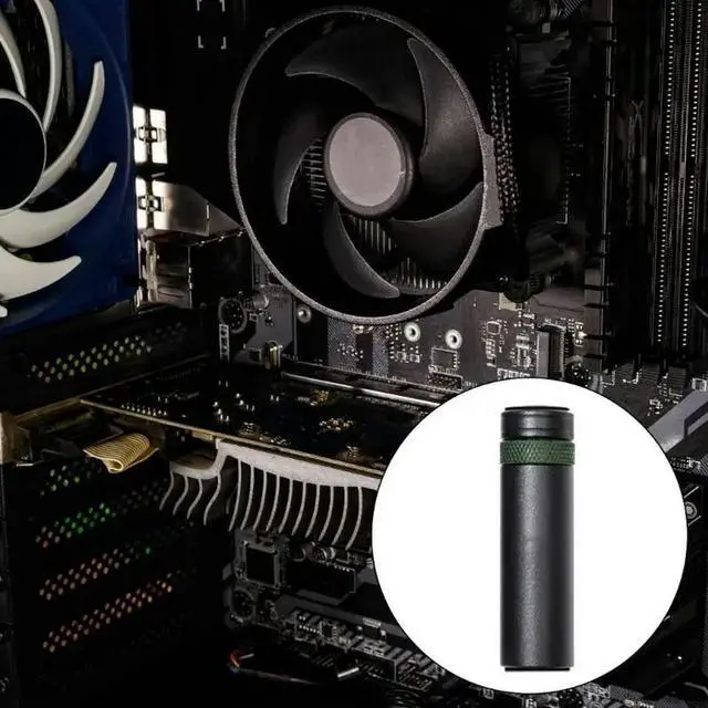 Alt view image 3 of 3 - Aluminum GPU Support Bracket Graphics Card Holder Prevents GPU Sags for Big Video Cards