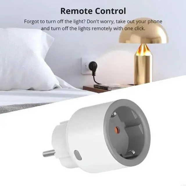Alt view image 2 of 3 - ligent WiFi Outlet with Power Usage Statistics for Home Automation