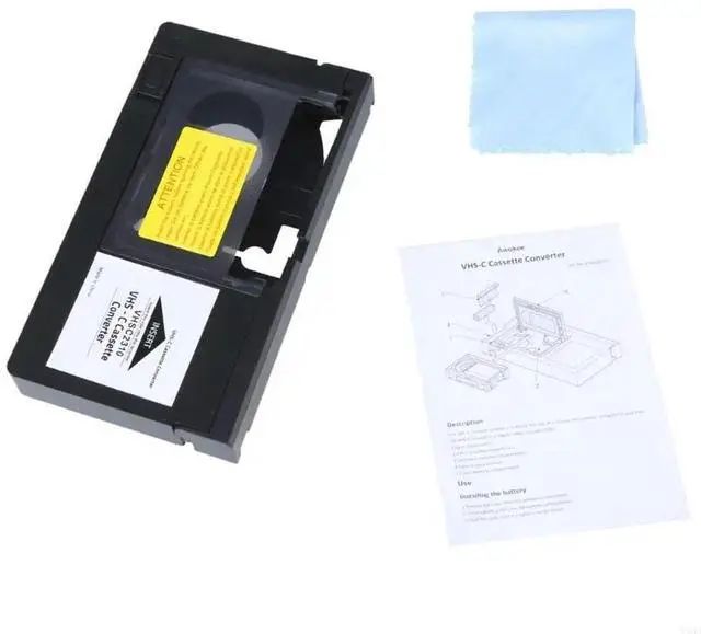 Main image of VHS C Video Cassette Adapter Motorized Transfer System for VHS Playback