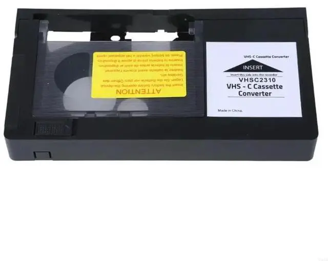 Alt view image 2 of 3 - VHS C Video Cassette Adapter Motorized Transfer System for VHS Playback