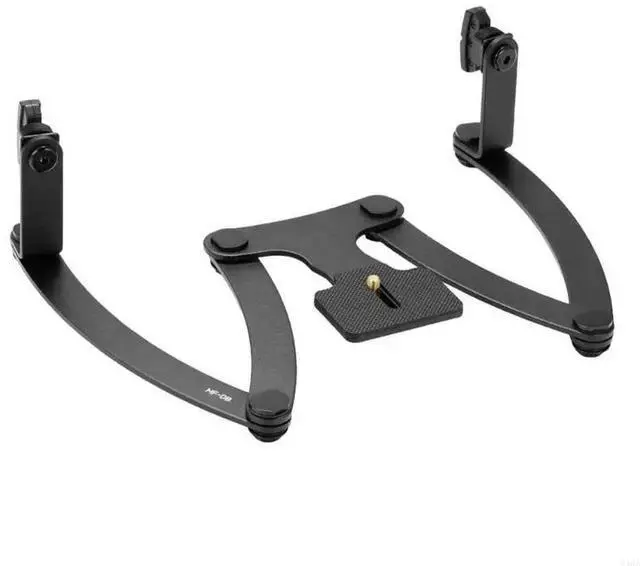 Main image of MFDB Professional Mini Double Head Flash Mount For MF12-DK1 Flash Equipment