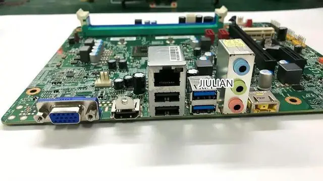 Alt view image 2 of 2 - Good MB For H50-05 Motherboard A4-6210 Radeon iGPU 1.6Ghz DDR3 mATX 5b20g06124 OK