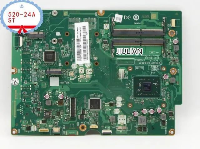 Main image of Computer System Board For Ideacentre AIO 520-24AST Desktop Motherboard A6 CPU 01LM176 LA-E883P DDR4 Working OK